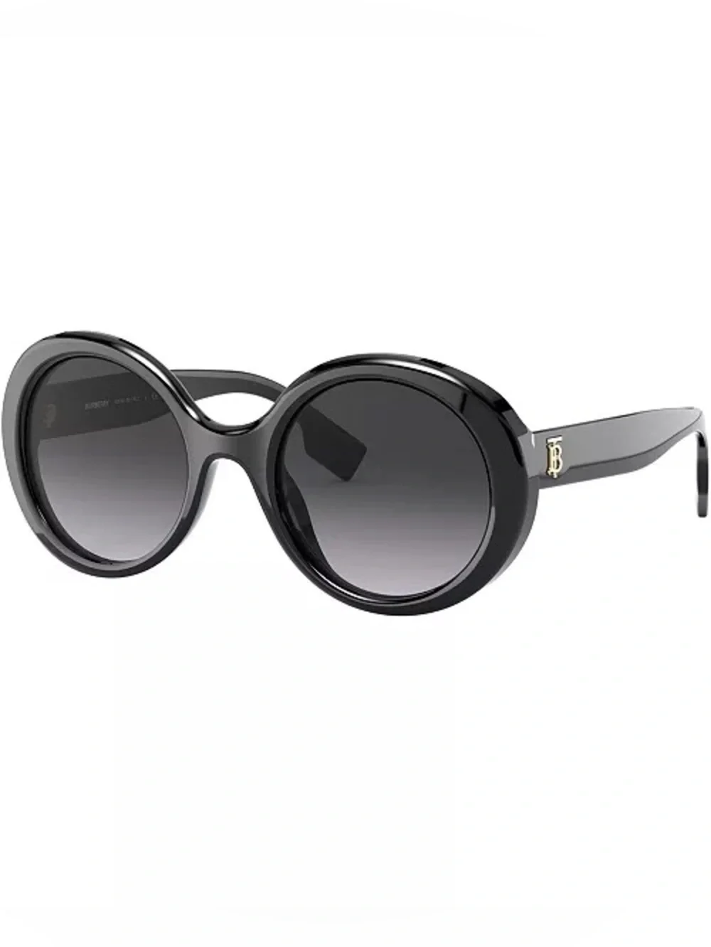 NEW IN BOX women’s AUTHENTIC BURBERRY 52mm Round Oversize Sunglasses 4314 30018G
